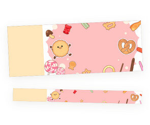 과자파티 입장권(문구없음)