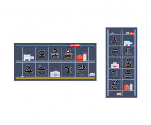도움을 주는 기관 원고지 레터링