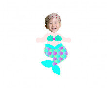 인어 합성이미지(여아)