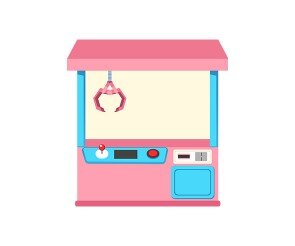 인형 뽑기 기계(인형없는)