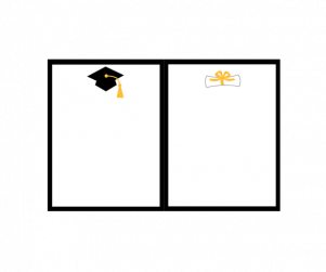 학사모 카드 (속지)