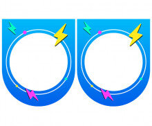 [개별도안] 전자제품 가게놀이 가랜드