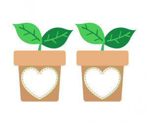 [개별도안] 씨앗을 심어요 가랜드