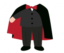 드라큘라 합성이미지