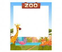 [개별도안] 동물원 폴라로이드