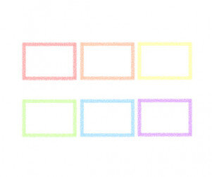 사각 이름표(기본)(파스텔)