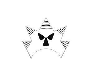 북청사자놀음 양반탈 모자