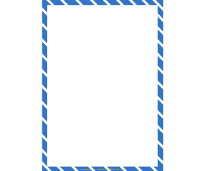 파랑 사선 테두리