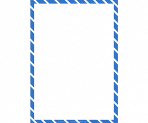 파랑 사선 테두리