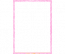 분홍 한지 테두리