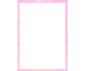 분홍 한지 테두리