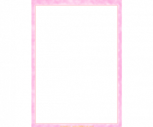 분홍 한지 테두리