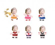 어버이날 축하하는 아이 합성이미지