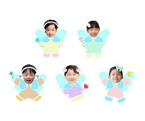 겨울 요정 합성이미지