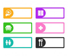 눈썰매장 안내판(문구없음)