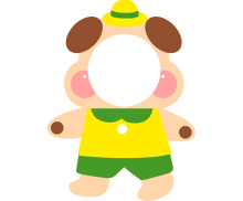 강아지 합성이미지