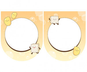 [개별도안] 두부놀이 가랜드