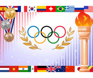 올림픽 배경