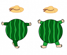 수박 합성이미지