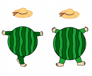 수박 합성이미지