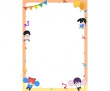 운동회 테두리