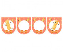 [개별도안] 파스타 놀이 가랜드