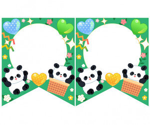 [개별도안] 입학 100일 축하해 가랜드