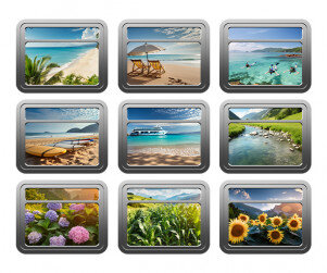 [개별도안] 여름 기차 풍경