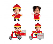 중국집 직원 합성이미지