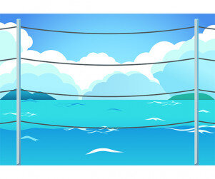 덕장 배경(오징어 없는)