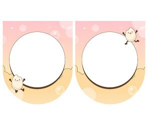 [개별도안] 뻥튀기 놀이 가랜드