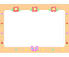 봄옷 가게 이름표