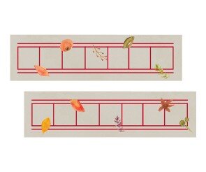 가을 원고지 틀 (7칸)