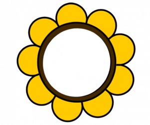 해바라기 가랜드 개별도안