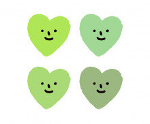 초록 하트