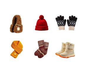 겨울 용품(털모자,목도리,귀마개,양말,장갑,털부츠)