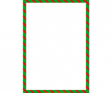 빨강 초록 사선 테두리