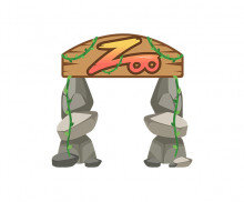 동물원 입구 (돌)