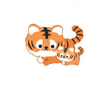 아기 호랑이와 엄마 호랑이