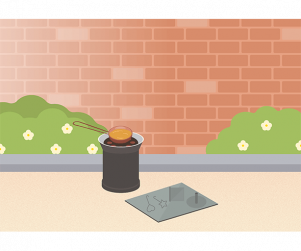 달고나 놀이 배경