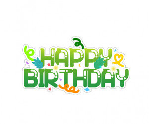 HAPPY BIRTHDAY 열대잎 토퍼