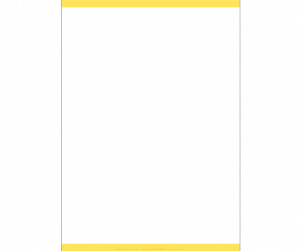 노랑 위아래 테두리