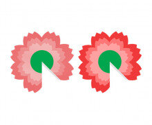 [개별도안] 카네이션 모자 만들기