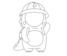 공룡캐릭터 (합성용)