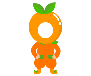 오렌지 합성 이미지