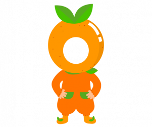 오렌지 합성 이미지