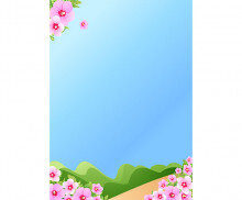무궁화 배경(세로)