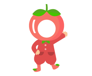 복숭아 합성 이미지