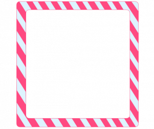 핑크 하늘 정사각 테두리