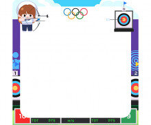 올림픽 양궁 메모지